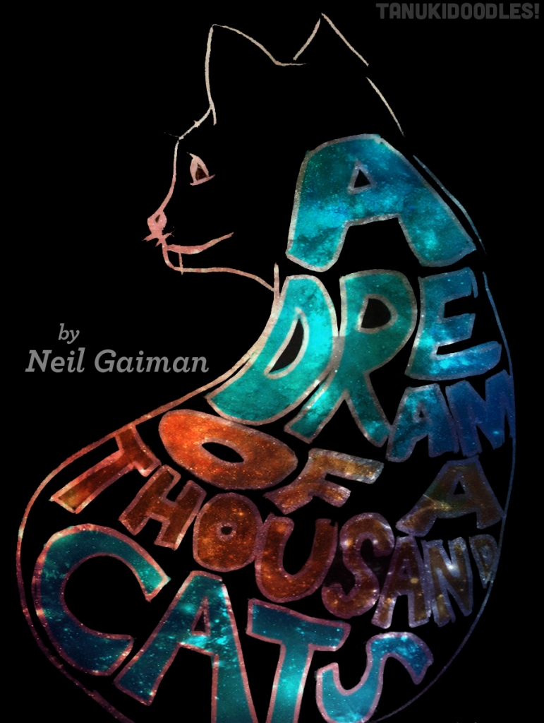 dream of a thousand cats neil gaiman sandman morpheus vertigo cat lettering title
